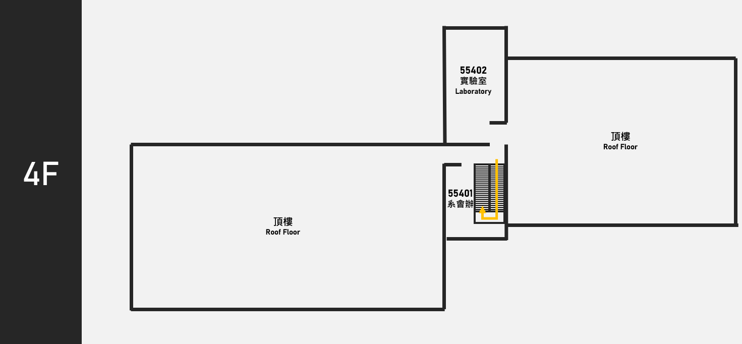 本館4樓樓層平面圖